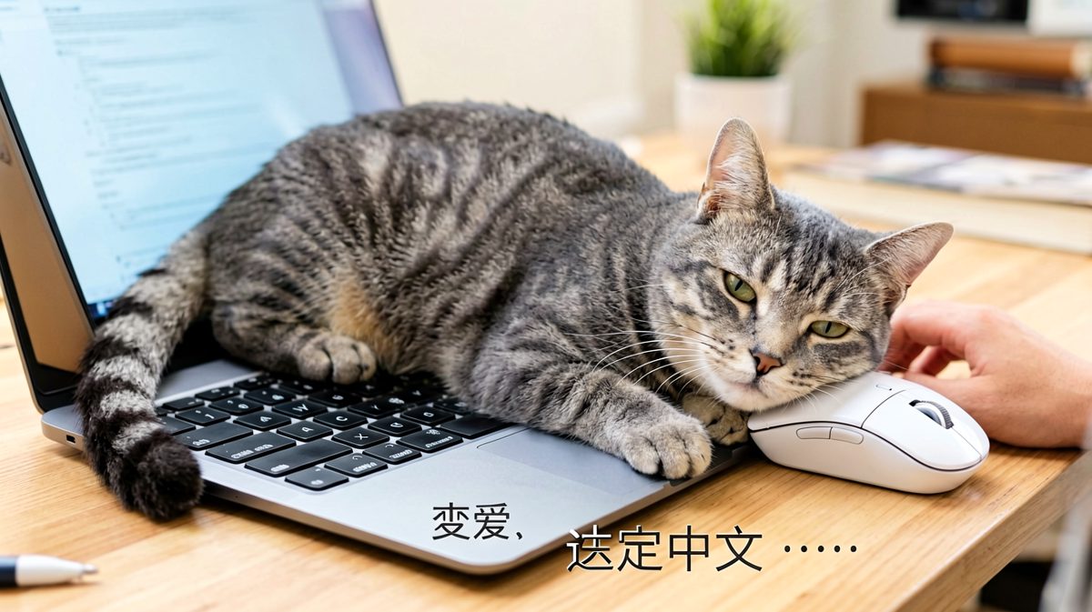 今天的工作？不，我的工作是晒太阳。