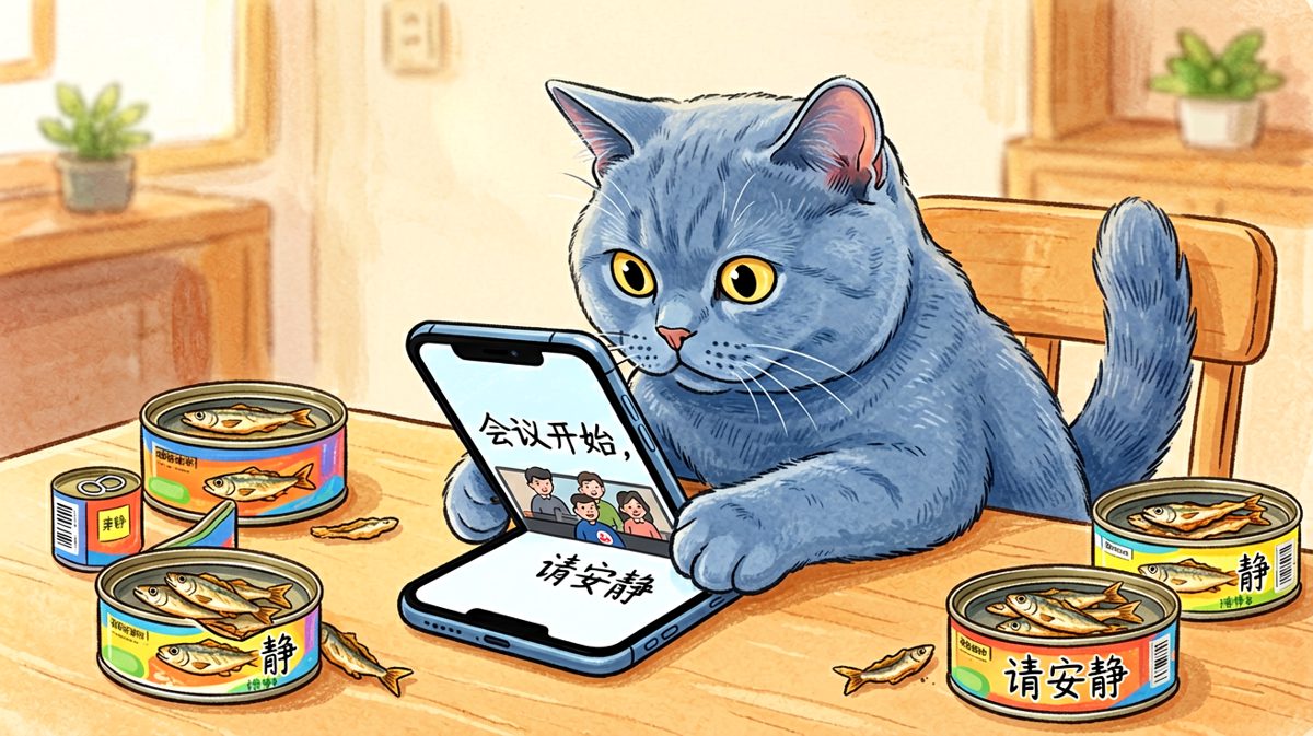 重要商务谈判，铲屎官请自觉添粮