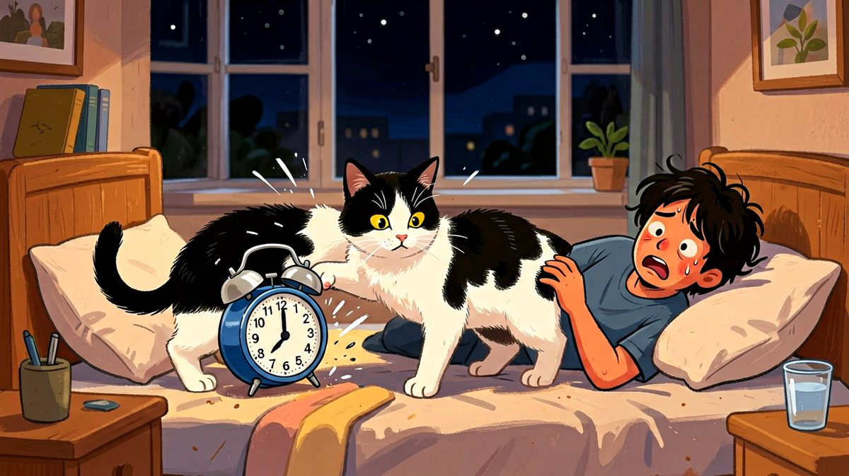 猫：这个响个不停的小方块我替你除掉了