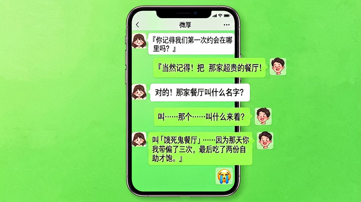 第一次约会的真相让人心碎
