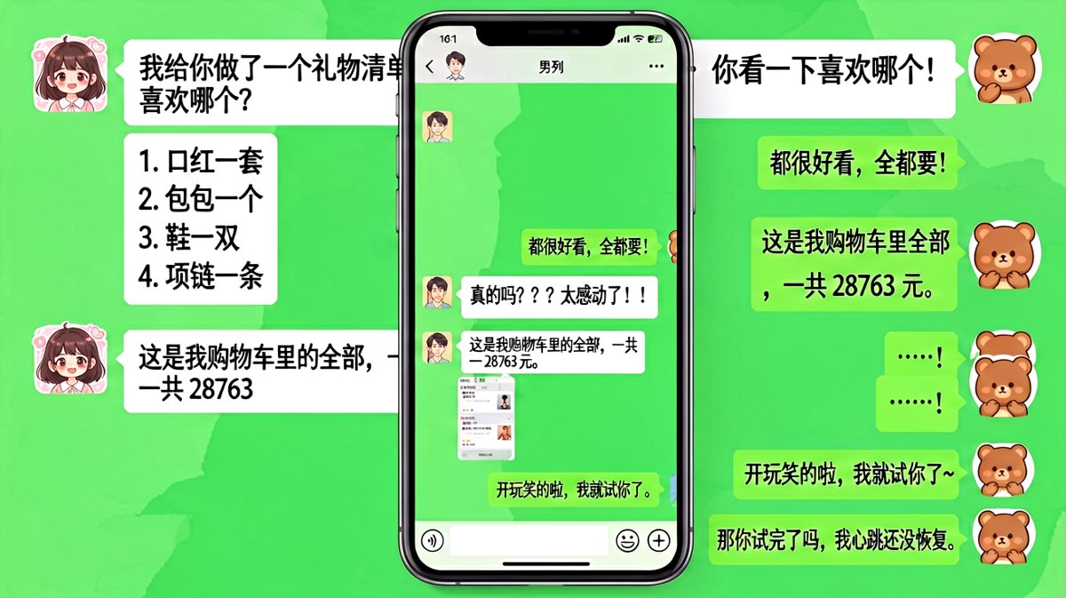 试探完男朋友心跳都停了