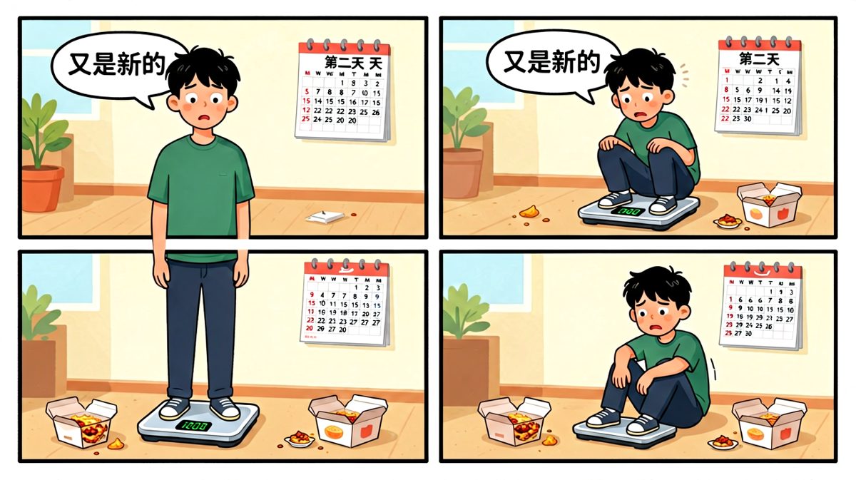 第二天……好像更胖了。