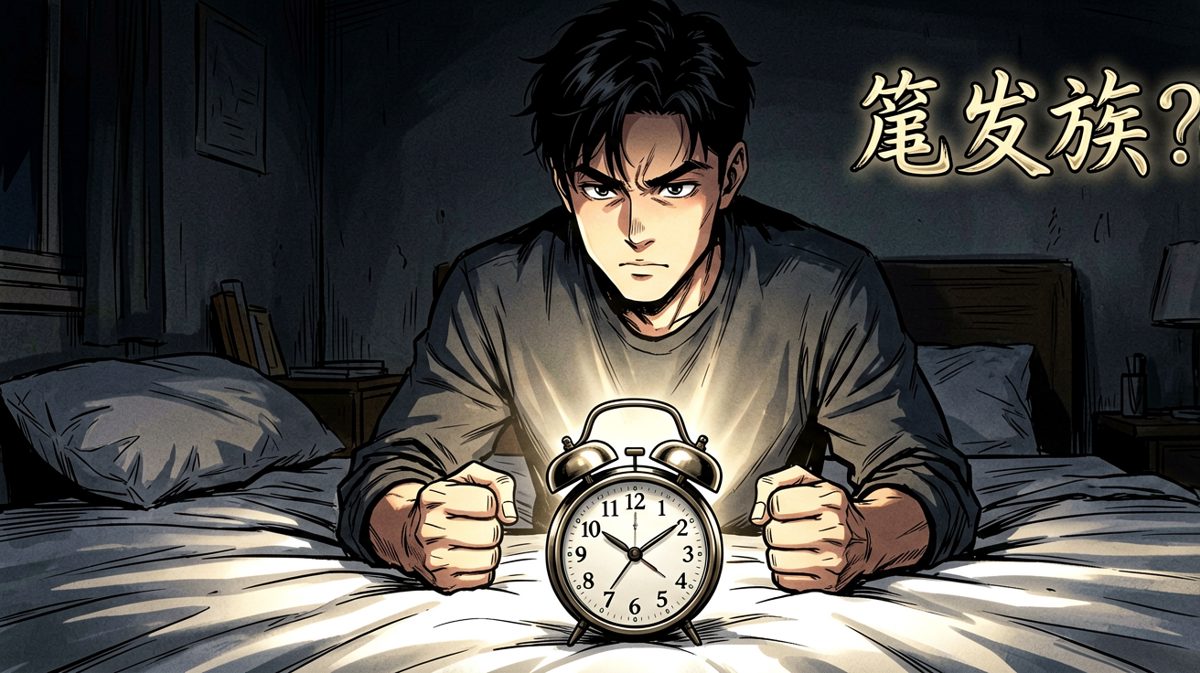 雄心壮志的夜晚：发誓明天凌晨四点起来跑步