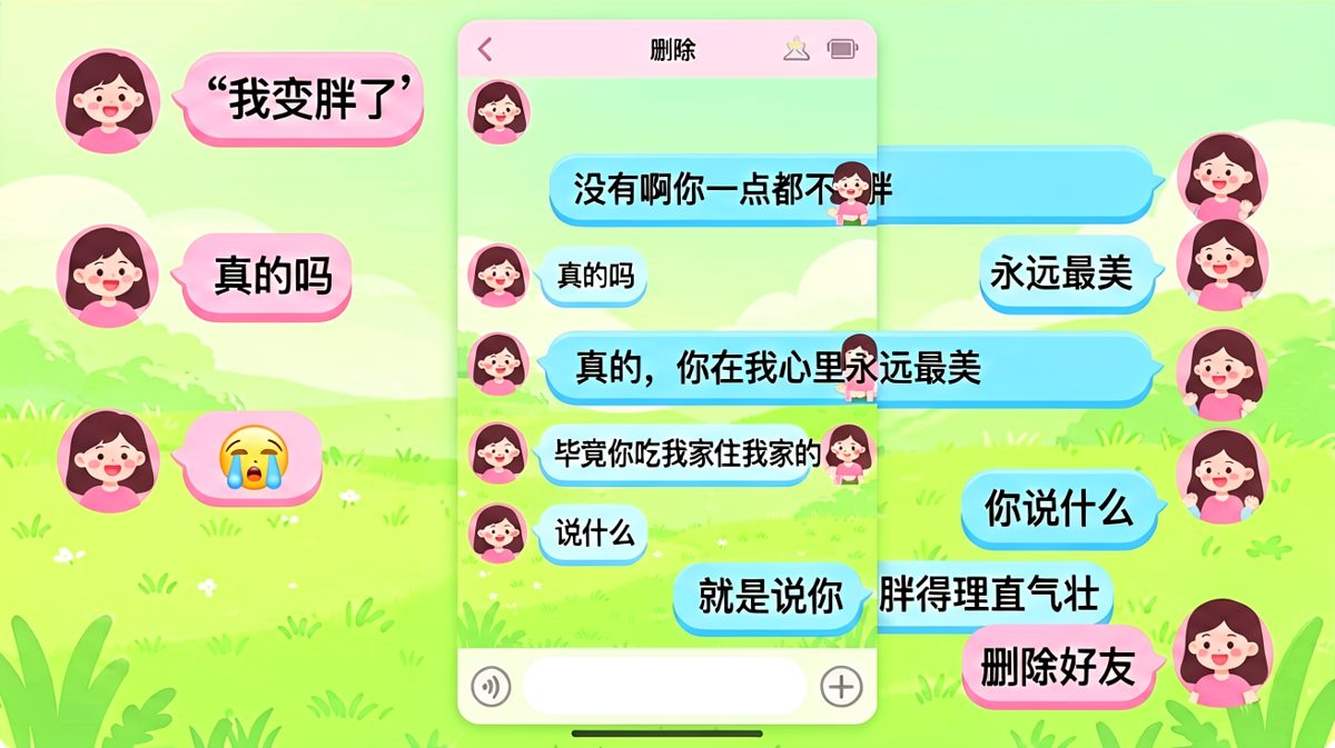 夸你是真的，损你也是真的