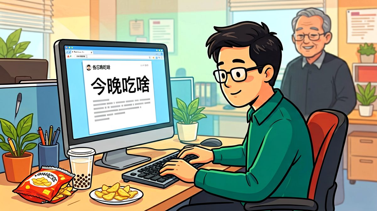 只要我键盘敲得够快，老板就不知道我在逛淘宝
