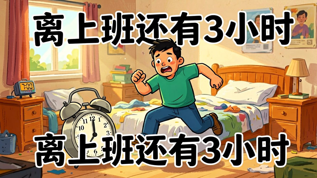 周一早八人起床的绝望