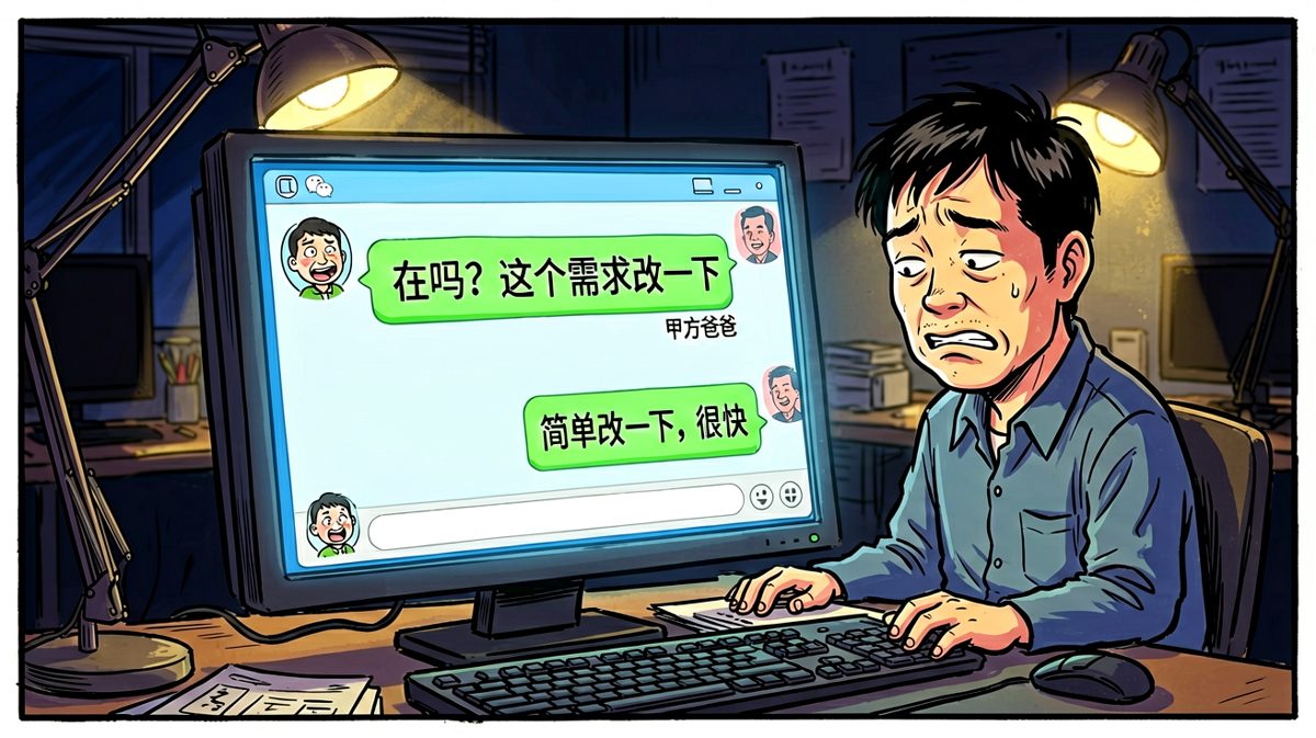 甲方说简单的时候就不简单了