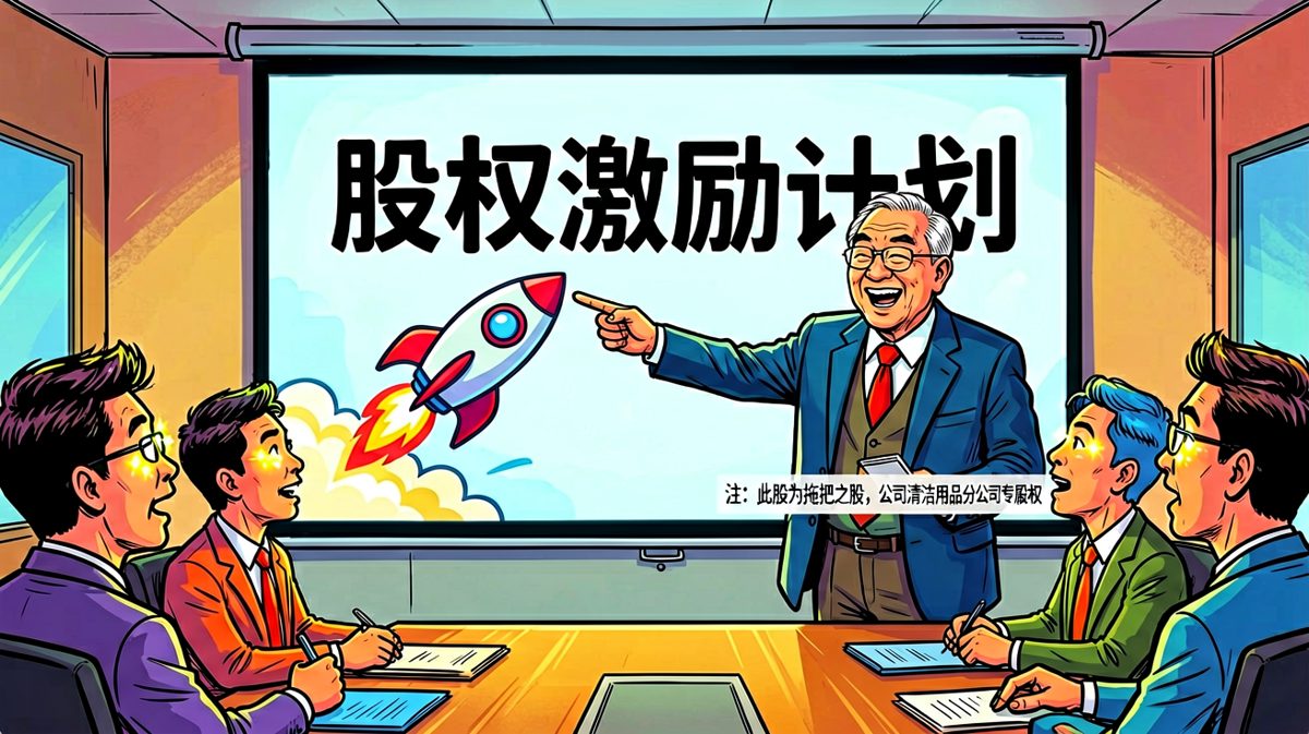 股权激励？原来是擦地拖把公司的股。