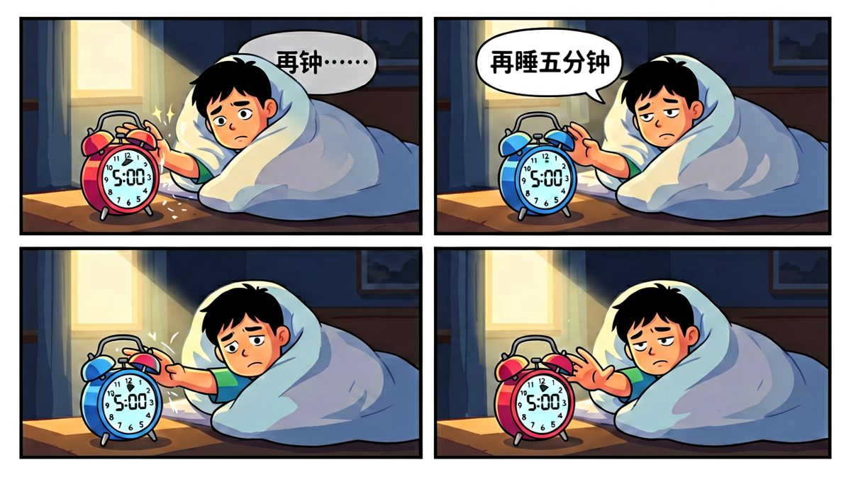 闹钟一响，封印解除失败