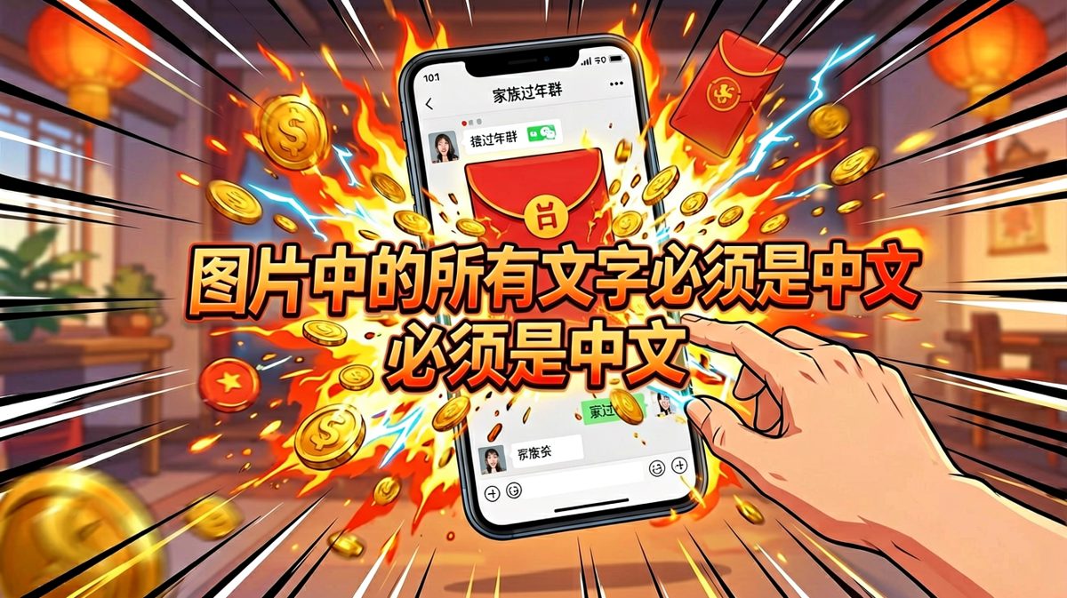 抢红包的手速是我这辈子最快的操作