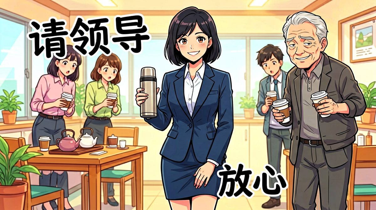 女员工内心OS：又要被加班了吧？结果老板说：'周末公司聚餐，你必须来。'