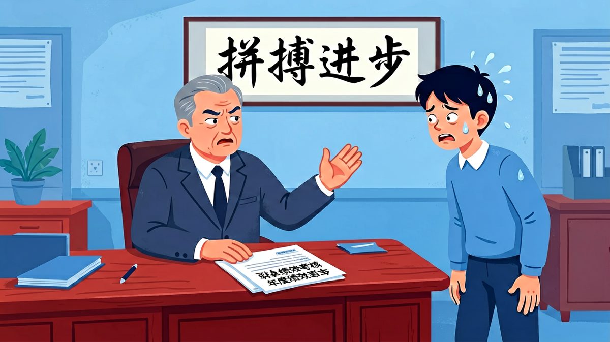 老板严肃地说"你来公司三年了，有什么想法尽管提"，员工激动地说"我想涨薪"，老板淡定回应"好，明年这个时候你再提一次，我还在就给你涨"，反转：三年后的事三年后再说。