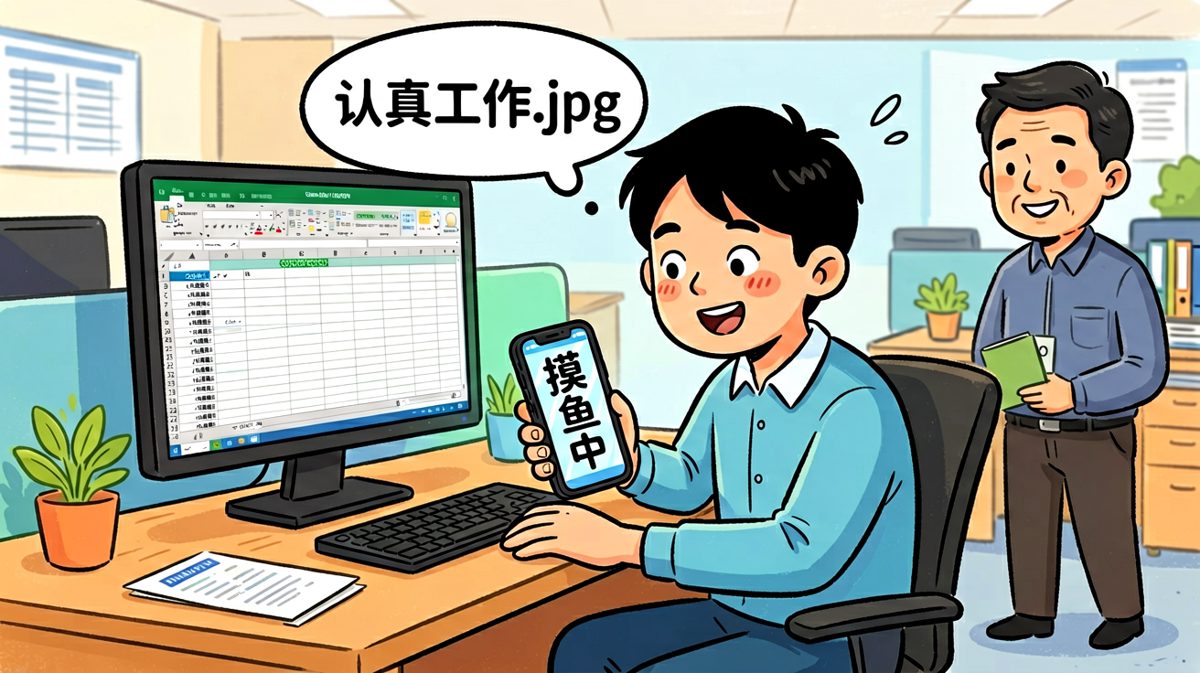 摸鱼的最高境界：让老板以为你在加班