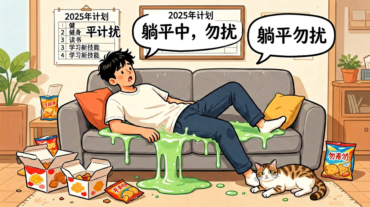 躺平不是放弃，是战略性节能