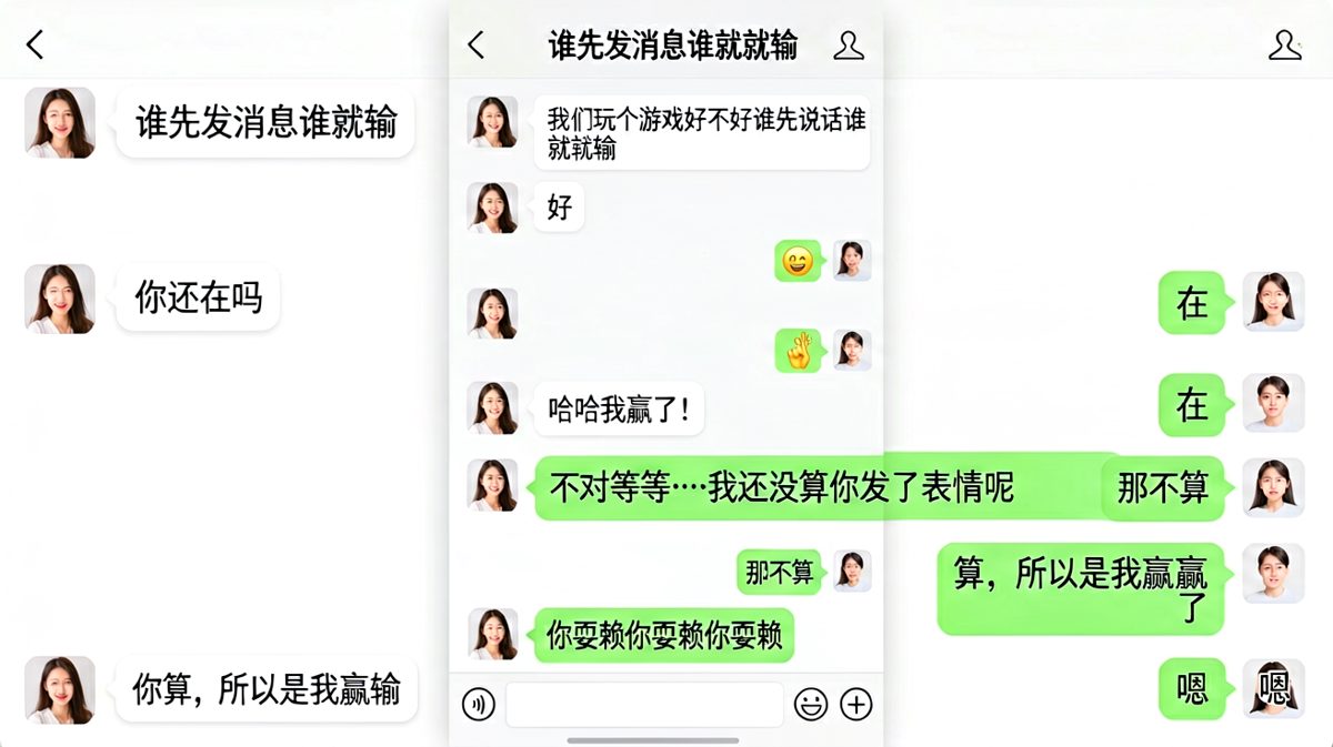 一个表情引发的世界大战，男生用'嗯'完成了终极反击