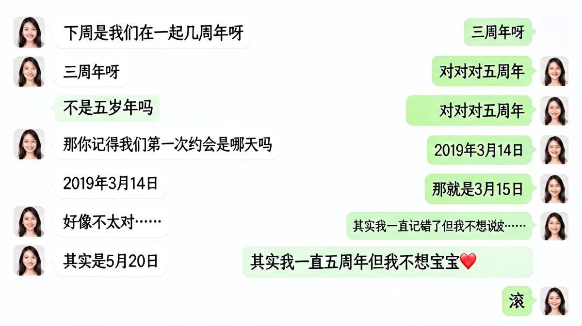 纪念日的最终答案：滚。但五周年快乐是真的。