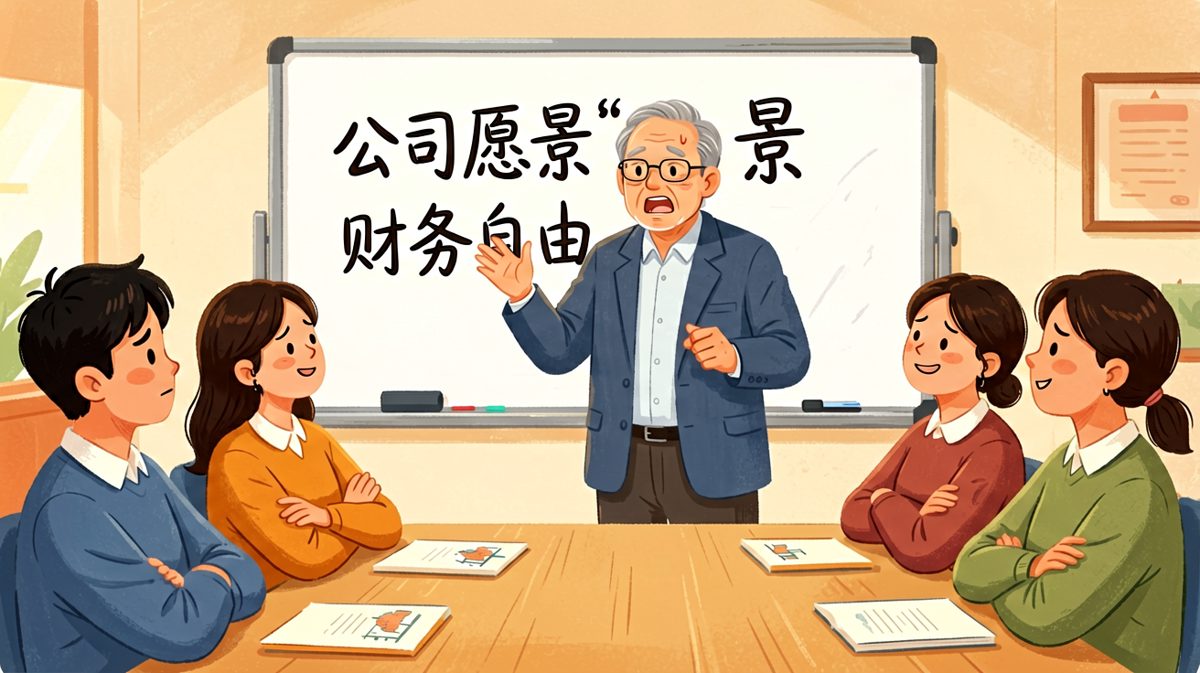 老板：我们公司未来要上市，大家要有主人翁意识。员工：老板，我是来打工的，不是来当股东的。老板：那就先把主人翁意识提上来！