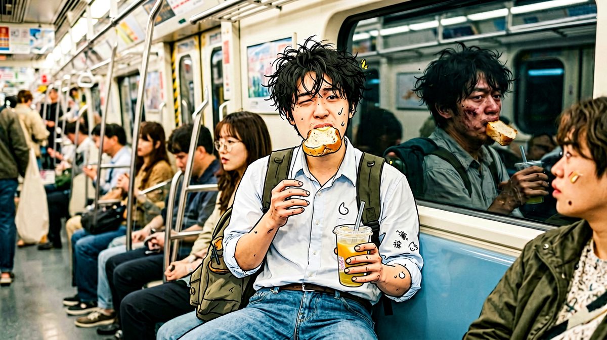 人已经到了公司，灵魂还在床上