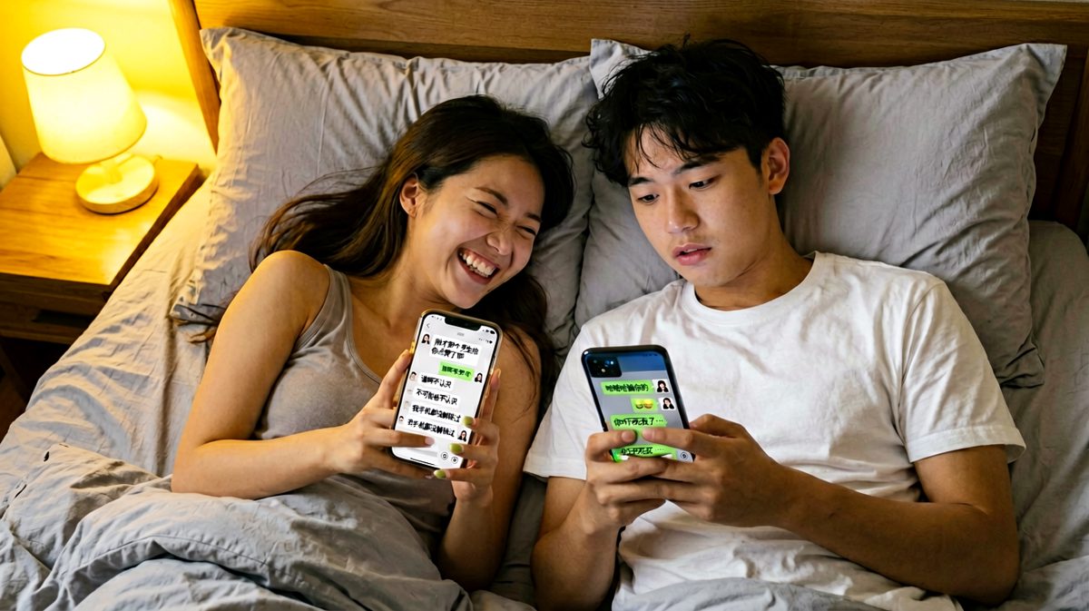 女友用假消息试探男友，男友信以为真疯狂自证清白，最后发现是套路。