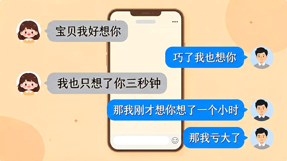 女生说只想了三秒钟，结果发现自己亏大了
