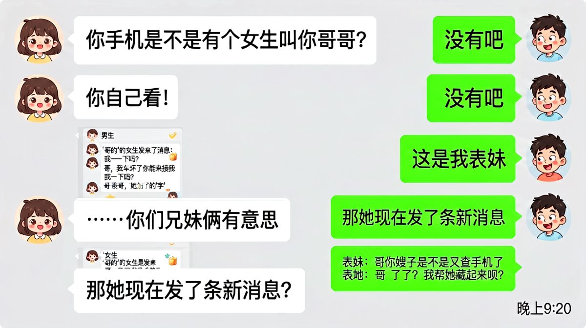 查手机的最后，通常是自己打脸。