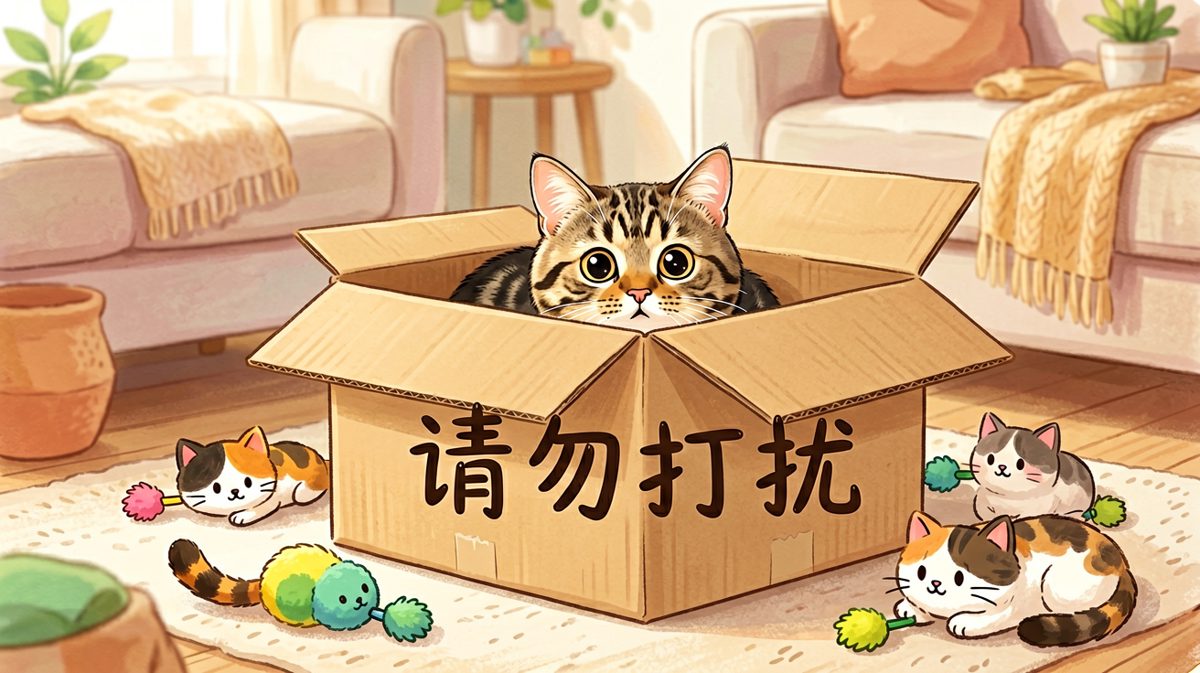 本喵正在执行秘密任务