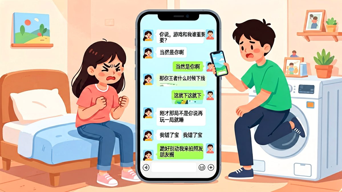 求生欲测试，最终以男生社死告终。