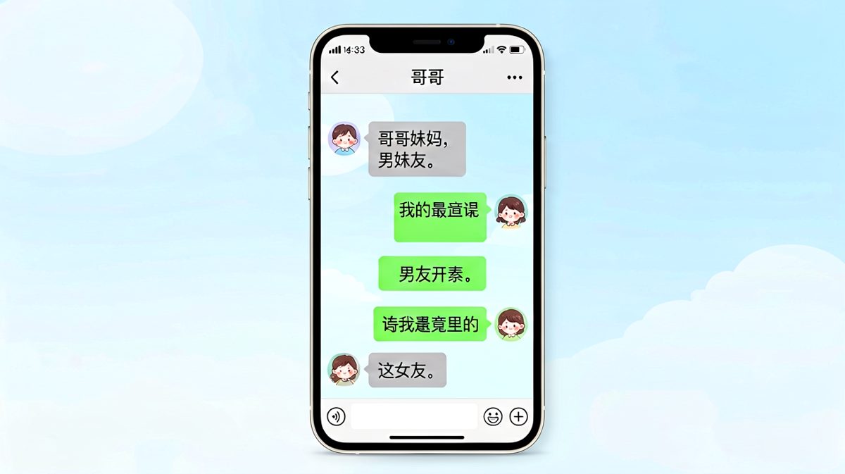 女友撒娇要礼物，男友回复的内容让她从撒娇秒变冷笑。