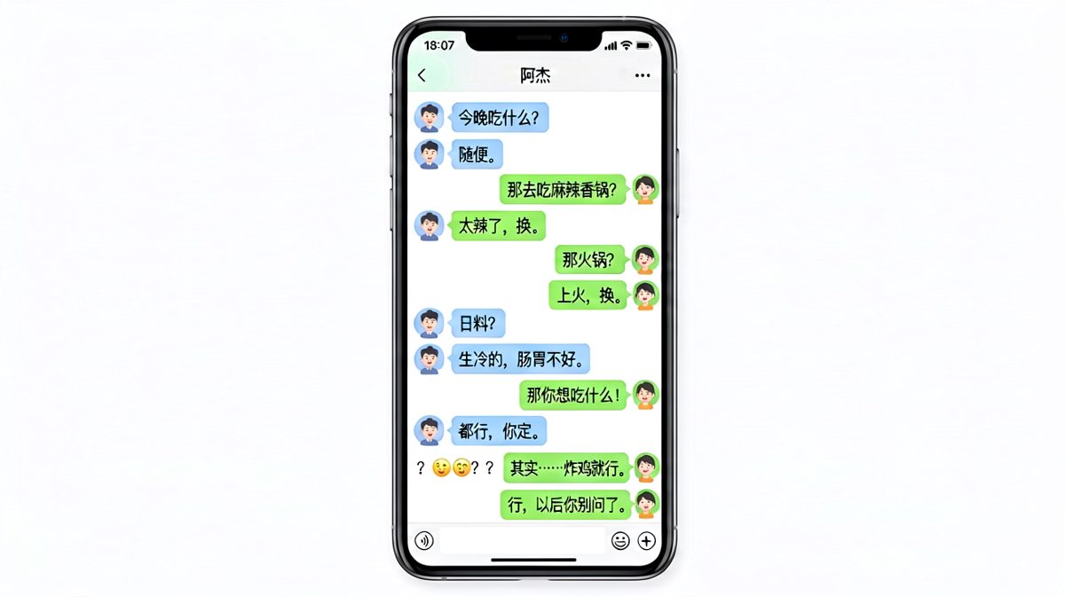 随便是个词，随便也是一种选择困难症。