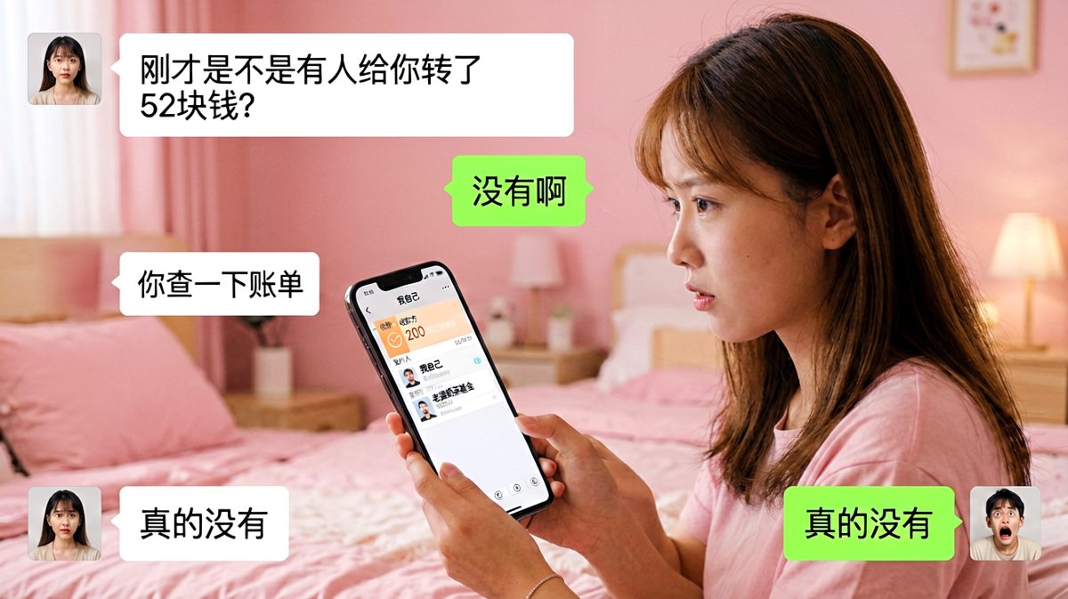 查岗查出个'我自己给自己转的钱'