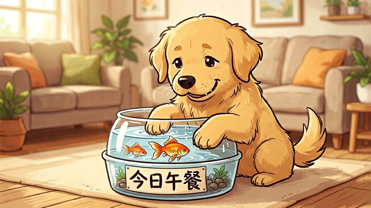 狗：这条鱼是我的，它只是还没有意识到这件事。