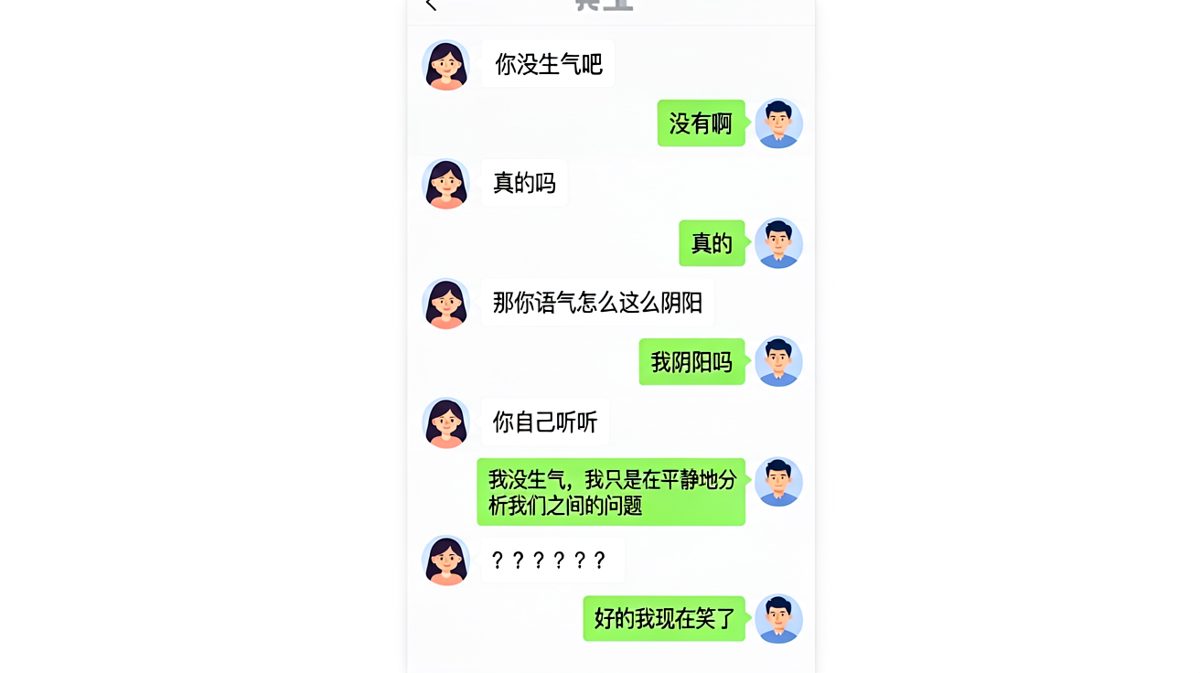 没生气系列之越解释越乱