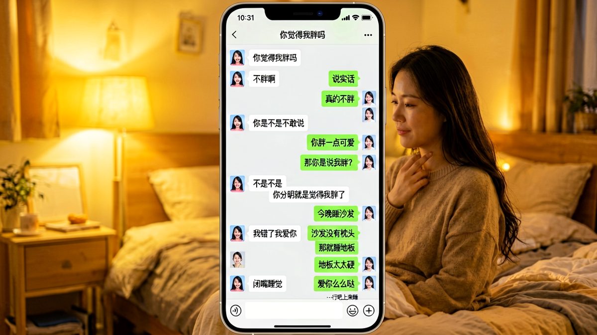 送命题标准答案：先认错再求饶最后躺回床上