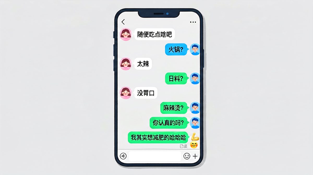 '随便'是情侣间最大的谎言