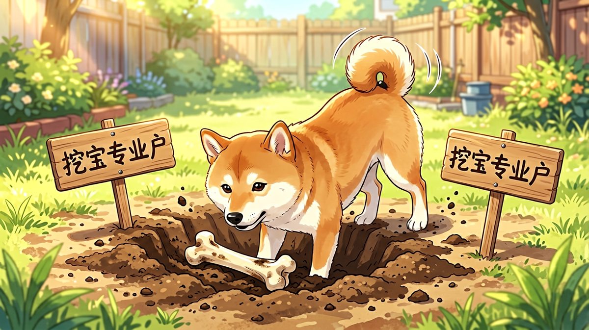 狗狗：这土怎么比我想的硬多了……