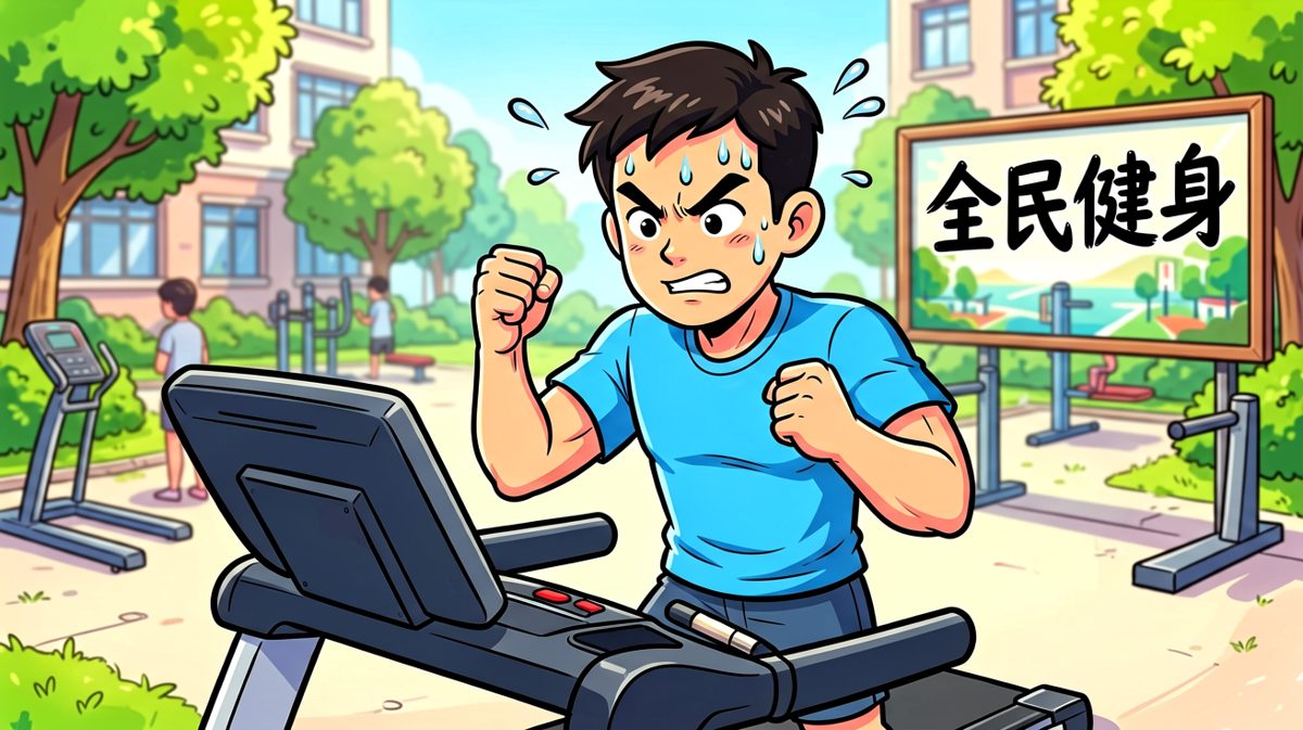 健身房第一天，斗志满满