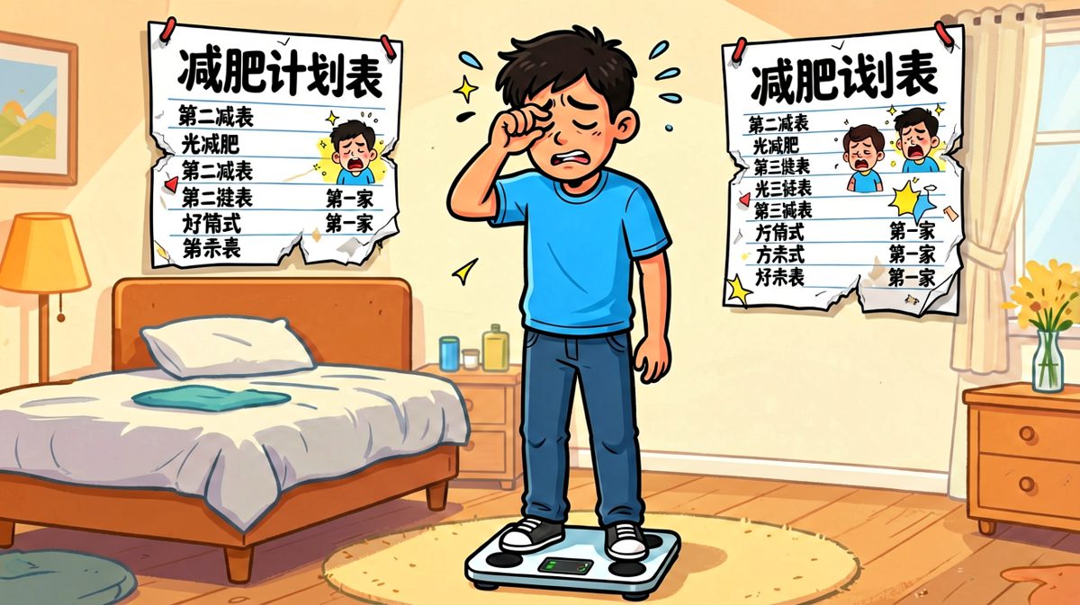 减肥计划：第1天败北，体重+2斤