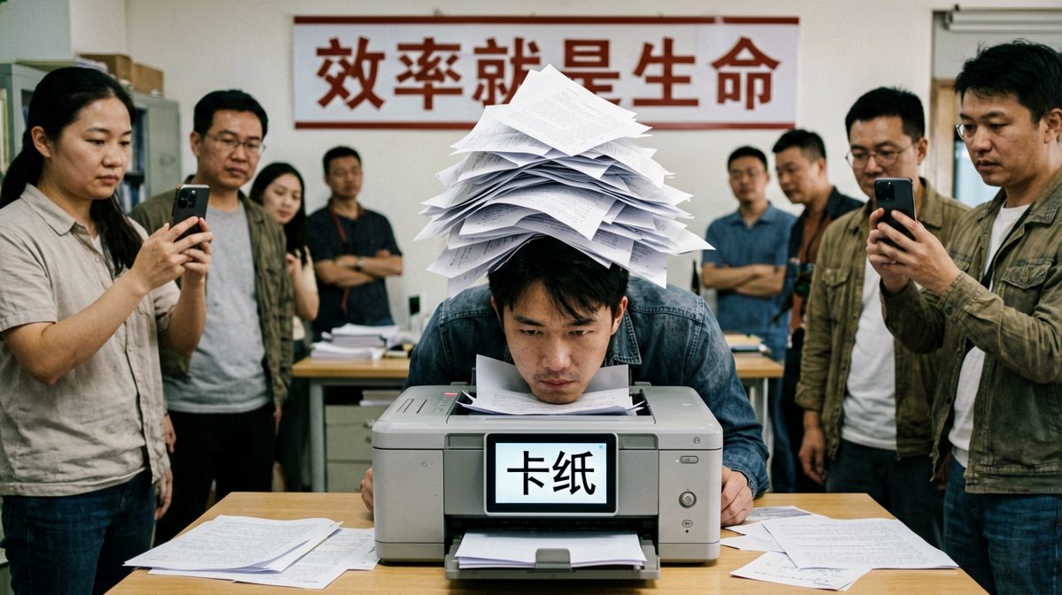 当工作任务像打印机卡纸一样层出不穷