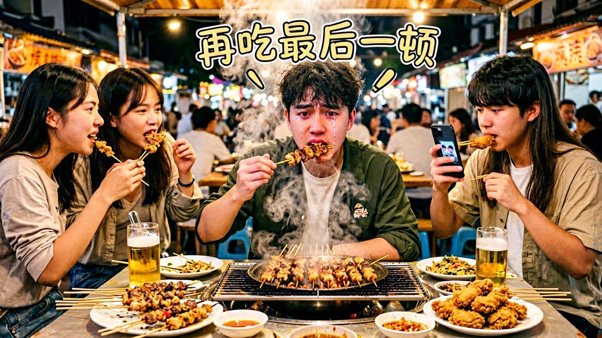 吃饱了才有力气减肥嘛！