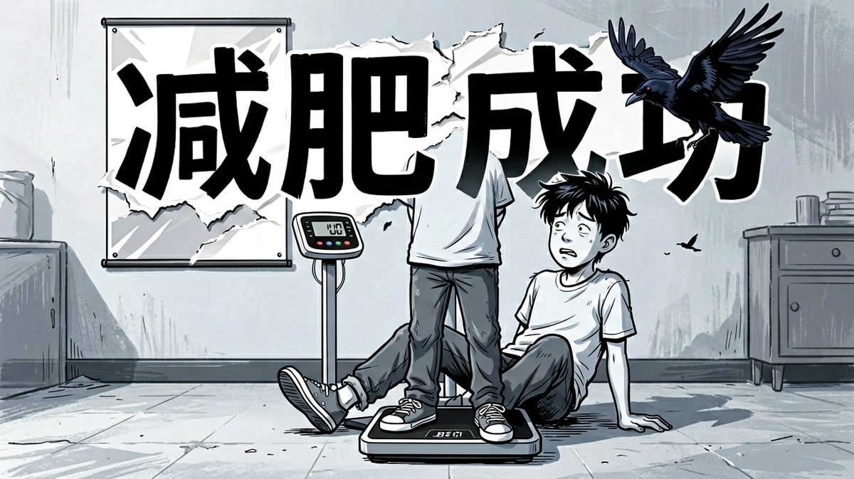 结果……越减越肥！