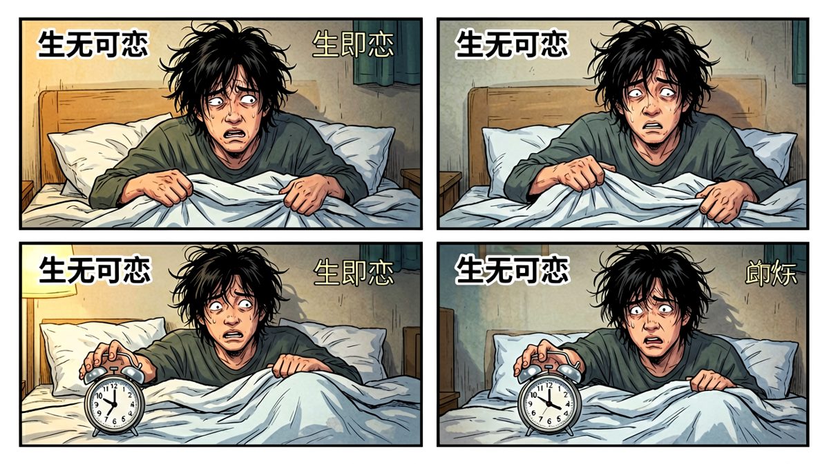 起床是一场意志力的拉锯战。