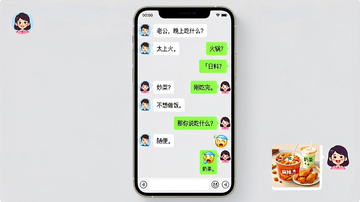《随便》——每次说随便的女生，心里都有一张菜单