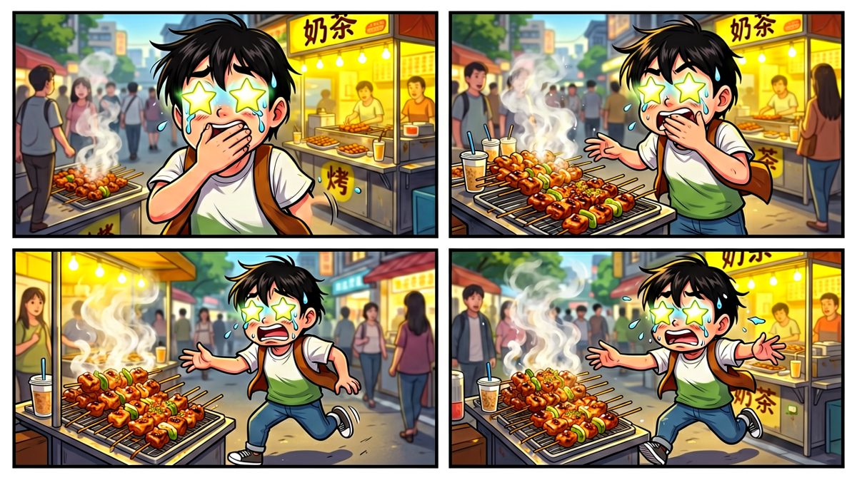 美食当前，减肥flag开始剧烈摇晃。