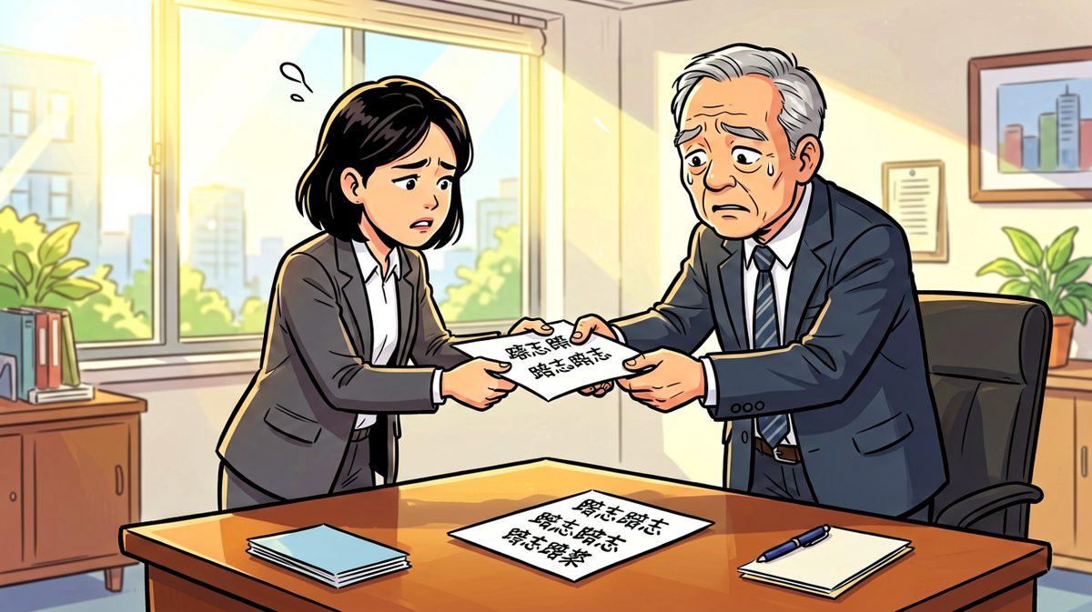 员工递辞职信，老板激动挽留——反转：老板说的是'你走了谁帮新人擦屁股'。