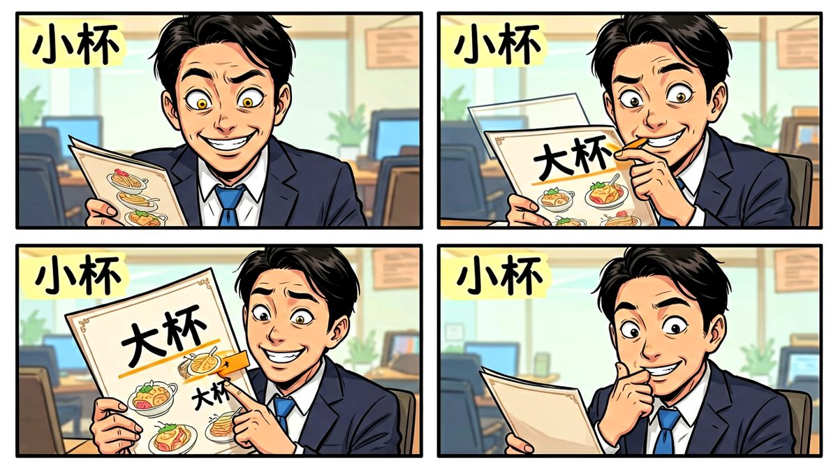 机智如我，把大杯偷偷改成小杯