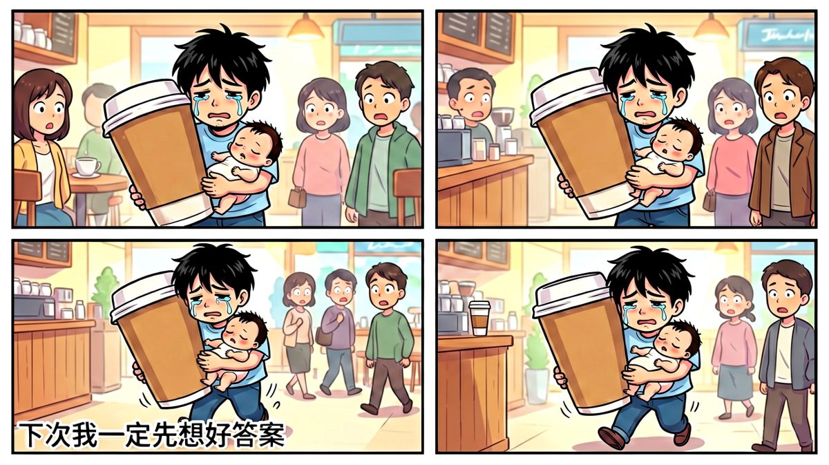 喝完这杯，我就要长大了。