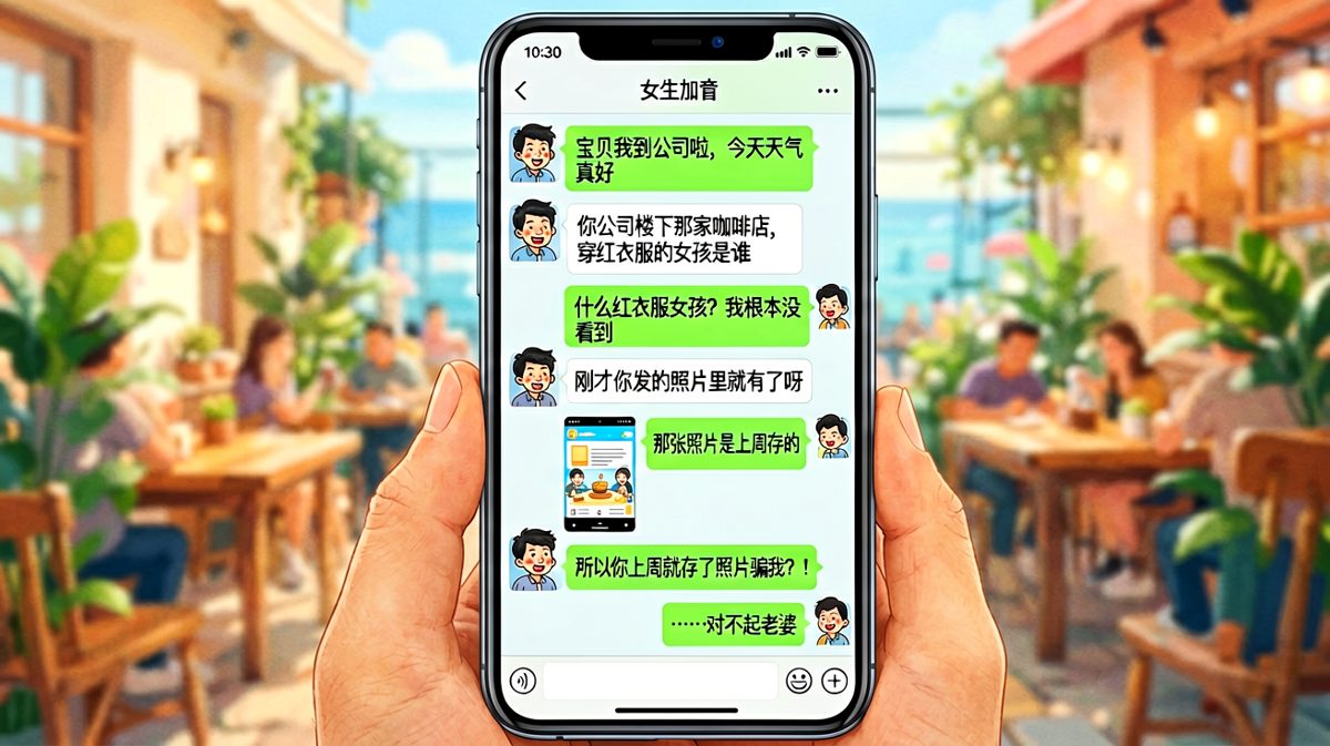 一张旧照片引发的查岗危机与神反转