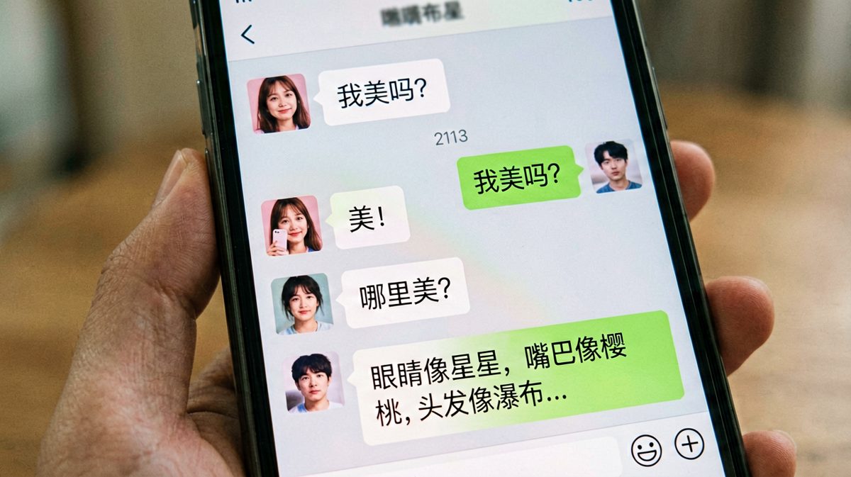 情话模板露馅现场