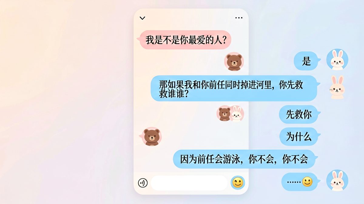 男方用'不会游泳'解释优先救女友，引发无语反转