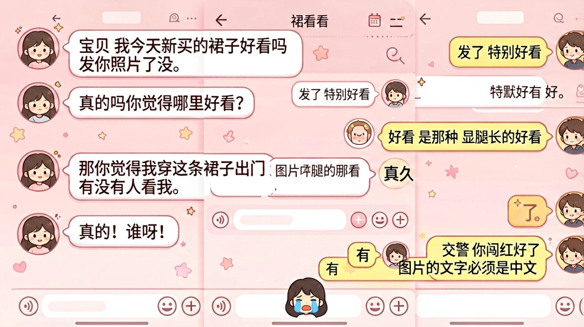 有人看你 ≠ 帅哥看你 直男的最后一击总是最精准的